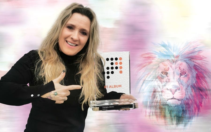 Album-Charts: Daniela Alfinitos "Löwenmut" zahlt sich aus